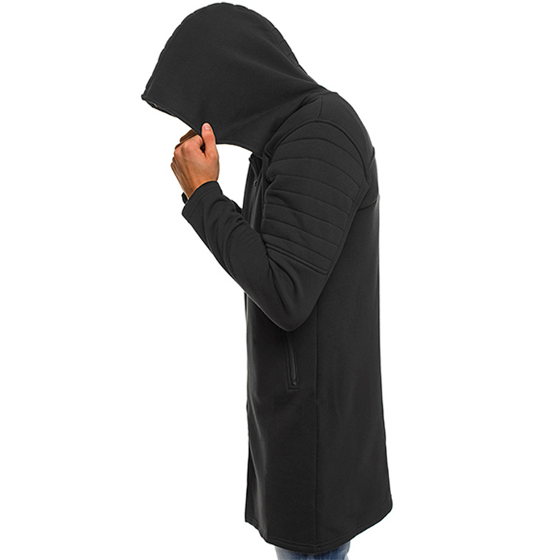 Man Solid Color Long Overcoat Men Hooded Coats Autumn Winter Casual Loose Harajuku Jackets Male Long Sleeve Male Outerwear, Green
Man Solid Color Long Overcoat Men Hooded Coats Autumn Winter Casual Loose Harajuku Jackets Male Long Sleeve Male Outerwear, Green