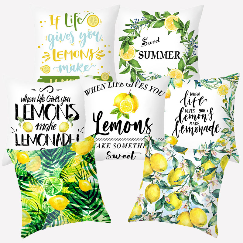 Yellow Summer Cushion Cover Polyester Pillowcover Decorative Sofa Cushions Throw Pillows Pillowcases Home Decor, 10515-002
Yellow Summer Cushion Cover Polyester Pillowcover Decorative Sofa Cushions Throw Pillows Pillowcases Home Decor, 10515-002