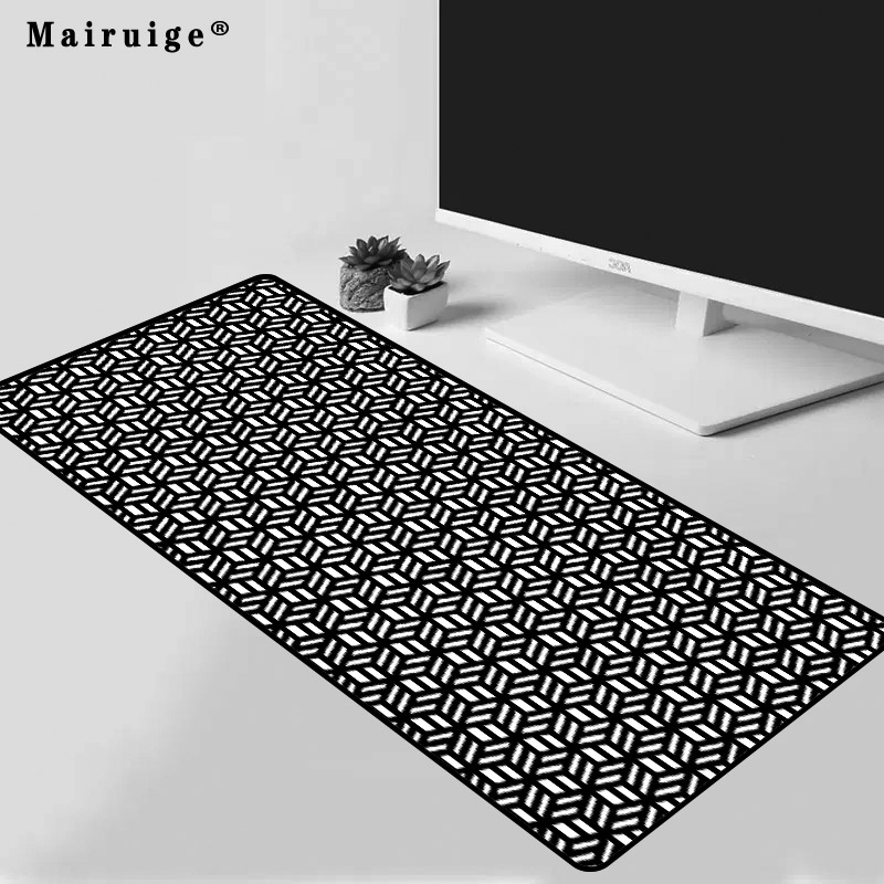 Mairuige Gaming Mouse Pad Black White Abstract Mouse Pad Computer Notebook Cool Desk Mat Gaming Accessories Desk 90X40
Mairuige Gaming Mouse Pad Black White Abstract Mouse Pad Computer Notebook Cool Desk Mat Gaming Accessories Desk 90X40