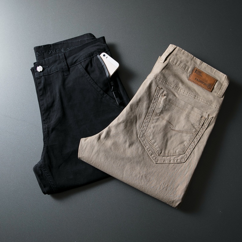 Autumn Winter Men's Business Cotton Casual Long Pants Male Elastic Straight Khaki Formal Trousers Men Plus Big Size 28-40,P332, Black
Autumn Winter Men's Business Cotton Casual Long Pants Male Elastic Straight Khaki Formal Trousers Men Plus Big Size 28-40,P332, Black