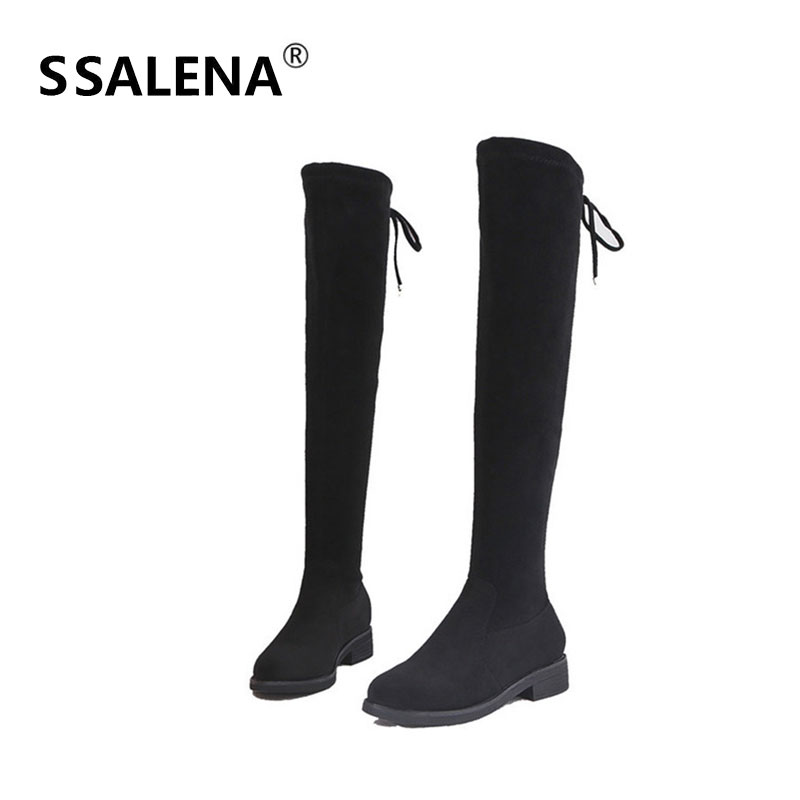 Women Slim Sexy Over The Knee High Boots Women Fashion Winter Elegant Flock Shoes Female Classic Solid Square Heel Shoes 60736, Black
Women Slim Sexy Over The Knee High Boots Women Fashion Winter Elegant Flock Shoes Female Classic Solid Square Heel Shoes 60736, Black