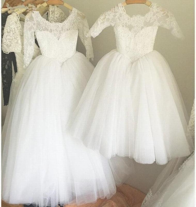 Pure White Lace Tulle Flower Girl Dress For Formal Wedding Long Sleeves Cheap Girls Holy First Communion Gowns V-Back Buttons, Pink
Pure White Lace Tulle Flower Girl Dress For Formal Wedding Long Sleeves Cheap Girls Holy First Communion Gowns V-Back Buttons, Pink