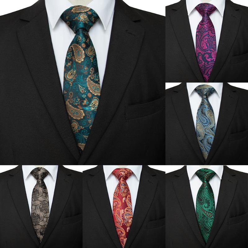 KAMBERFT Fashion Silk Mens Ties 8cm Floral Paisley Jacquare Woven Ties For Men Cravata Business Wedding Accessories
KAMBERFT Fashion Silk Mens Ties 8cm Floral Paisley Jacquare Woven Ties For Men Cravata Business Wedding Accessories