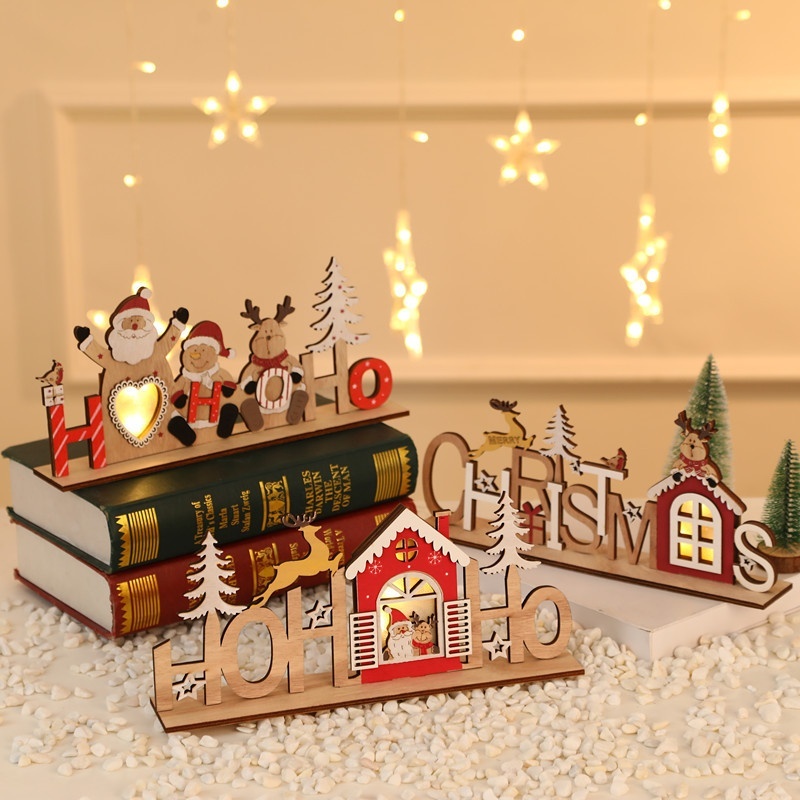 New Fashion Christmas Wooden Ornaments DIY Santa Claus Snowman Ornament Desktop Ornaments Merry Christmas Party Decor
New Fashion Christmas Wooden Ornaments DIY Santa Claus Snowman Ornament Desktop Ornaments Merry Christmas Party Decor