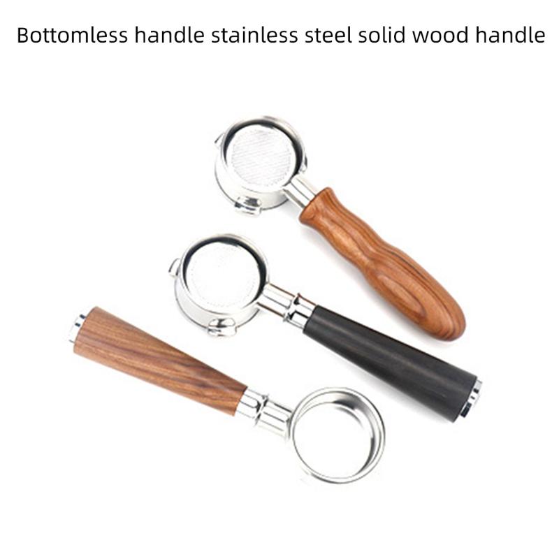54MM Bottomless Portafilter Professional Coffee Espresso Machine Handle Accessory, Wood Coffee Machine Filter Holder Tool
54MM Bottomless Portafilter Professional Coffee Espresso Machine Handle Accessory, Wood Coffee Machine Filter Holder Tool