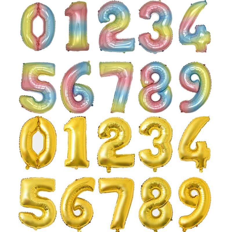 32 Inches Number Balloon Birthday Party Decorations Color Aluminum Foil Balloons Wedding Home Banquet Supplies HWE3141
32 Inches Number Balloon Birthday Party Decorations Color Aluminum Foil Balloons Wedding Home Banquet Supplies HWE3141