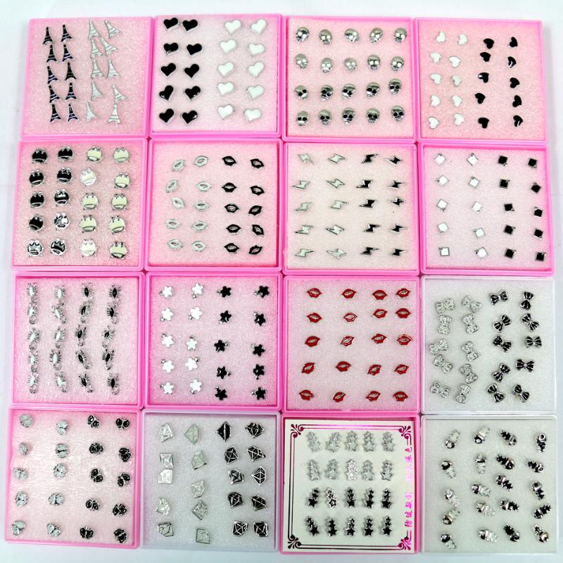 Free Shipping Wholesale Anti Allergy Plastic White Plating White And Black Oil Drawing Resin Stud Earrings 10pairs/lot Animal
Free Shipping Wholesale Anti Allergy Plastic White Plating White And Black Oil Drawing Resin Stud Earrings 10pairs/lot Animal