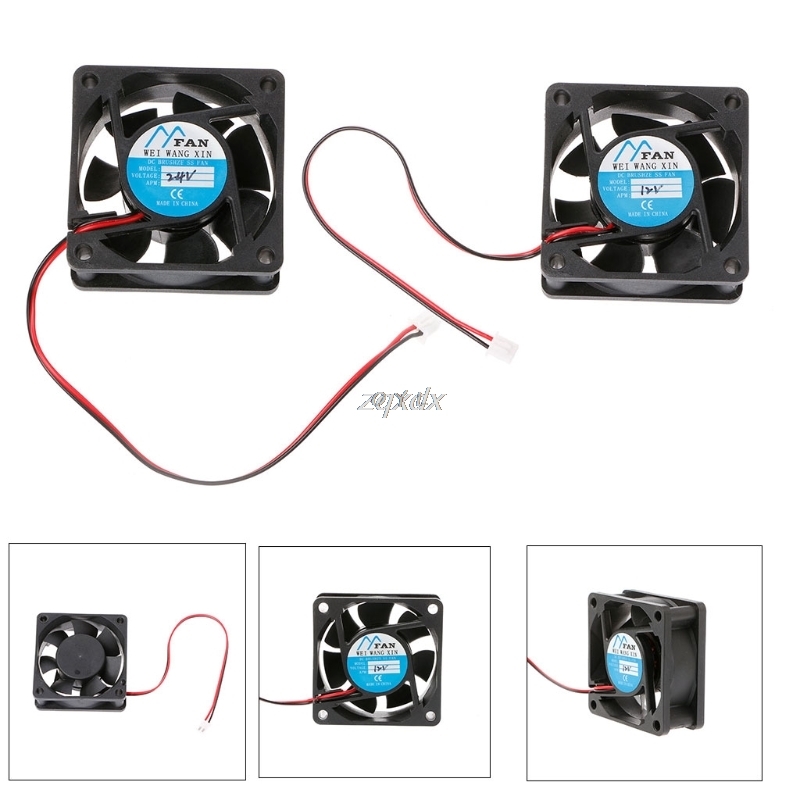DC 12V 24V 2-Pin Cooler Brushless PC CPU Case Cooling Fan 6025 60mmx60mmx25mm Drop ship
DC 12V 24V 2-Pin Cooler Brushless PC CPU Case Cooling Fan 6025 60mmx60mmx25mm Drop ship