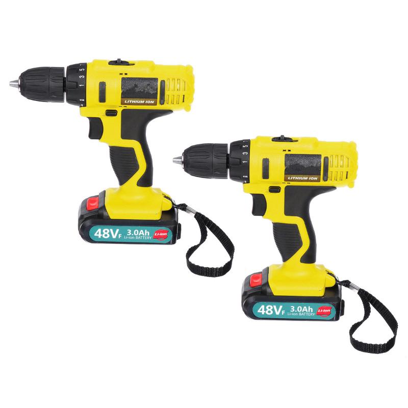 25+1 Torque 48VF Impact Cordless Screwdriver 1350rpm High Speed Drills Rechargeable Battery Drill Household Drill Power Tools
25+1 Torque 48VF Impact Cordless Screwdriver 1350rpm High Speed Drills Rechargeable Battery Drill Household Drill Power Tools