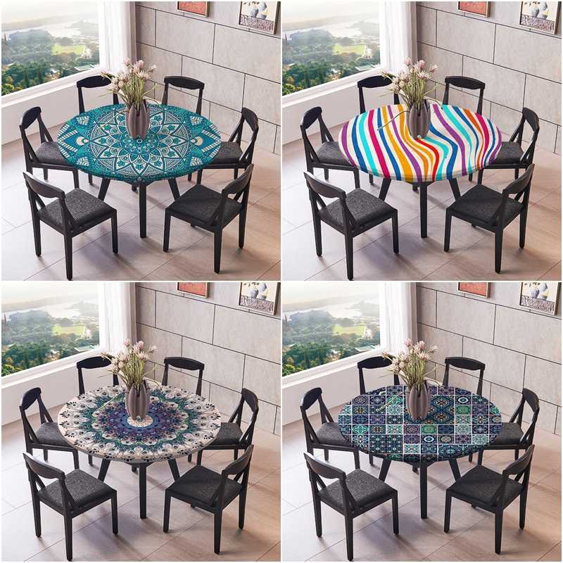 Round Table Cloth Waterproof Kitchen Table Cover Classic Pattern Tablecloths Wedding Party cover Hotel Home Decor, Style 2 tablecloth
Round Table Cloth Waterproof Kitchen Table Cover Classic Pattern Tablecloths Wedding Party cover Hotel Home Decor, Style 2 tablecloth
