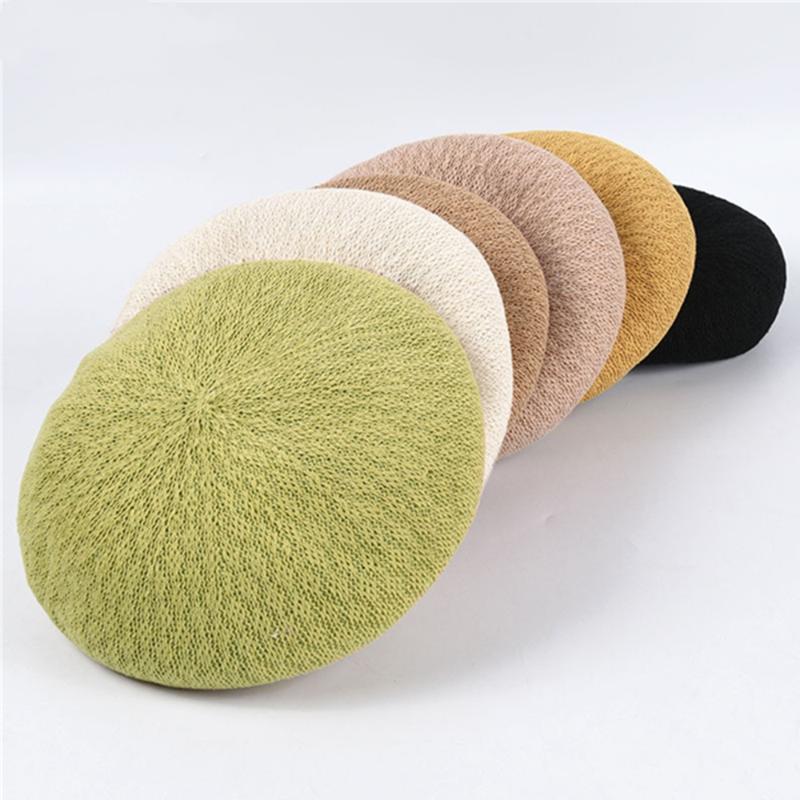 Beret hat female spring solid color painter hat beanie autumn wild knitted cute octagonal wholesale
Beret hat female spring solid color painter hat beanie autumn wild knitted cute octagonal wholesale