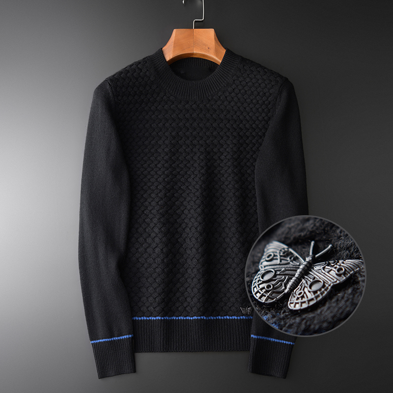 Mens Luxury Wool 3d Jacquard Knitted Round Collar Male Autumn Winter Slim Fit Sweater Man Plus Size 4XL, Black hdm19121
Mens Luxury Wool 3d Jacquard Knitted Round Collar Male Autumn Winter Slim Fit Sweater Man Plus Size 4XL, Black hdm19121