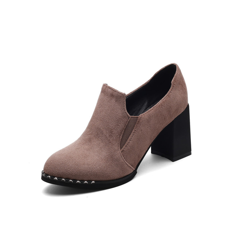 In 2020 during the spring and autumn fashion thick with high heels in the mouth size 43 yards 32 - women's shoes, 18410, Black
In 2020 during the spring and autumn fashion thick with high heels in the mouth size 43 yards 32 - women's shoes, 18410, Black