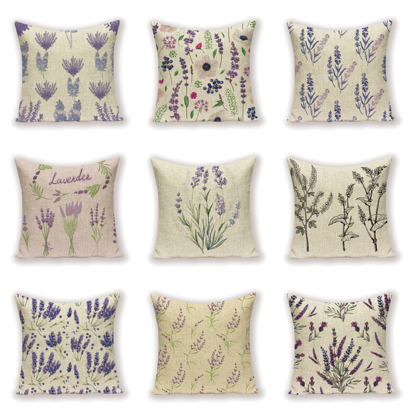 Rustic Style Pillowcase Lavender Cushion Covers Nordic Pillow Covers Spring Home Decor Throw Pillows Custom Living Room Cushions, L1254-11
Rustic Style Pillowcase Lavender Cushion Covers Nordic Pillow Covers Spring Home Decor Throw Pillows Custom Living Room Cushions, L1254-11
