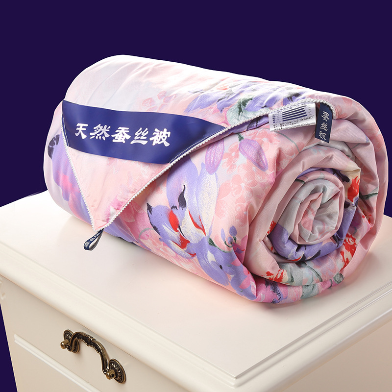 Jacquard Silk Quilt Spring Summer Autumn/Fall Winter Use Comforter Cool Warm Air Conditional Blanket Twin Full Queen Duvet
Jacquard Silk Quilt Spring Summer Autumn/Fall Winter Use Comforter Cool Warm Air Conditional Blanket Twin Full Queen Duvet