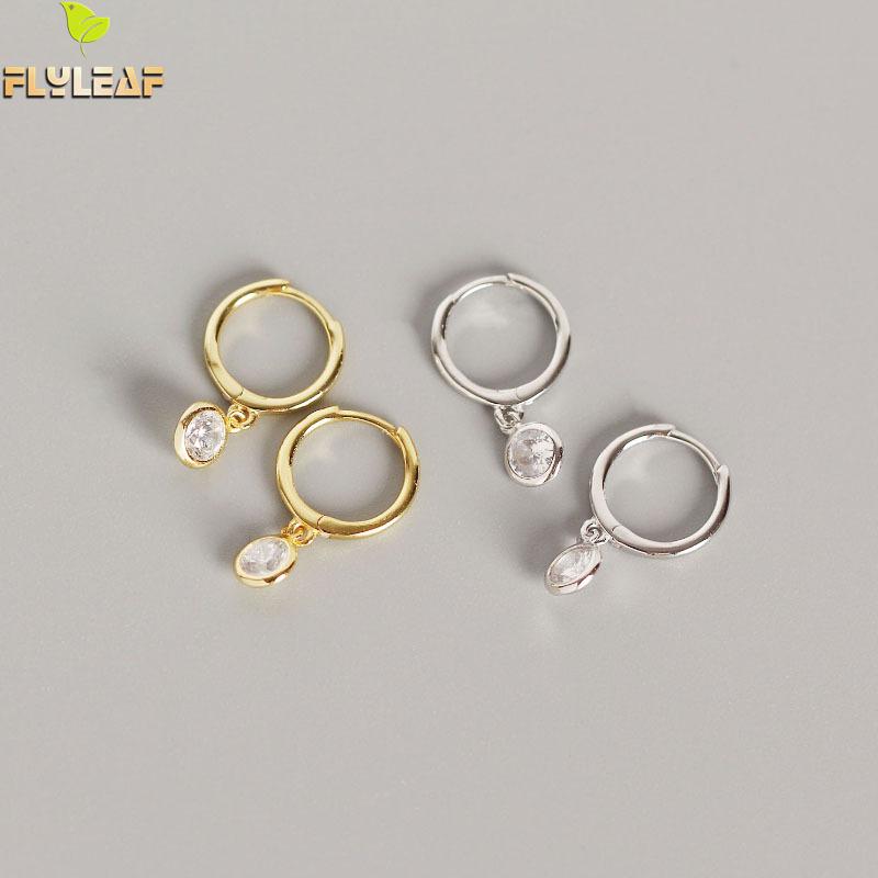 Hoop & Huggie Flyleaf Gold Earrings For Women Real 925 Sterling Silver Fine Jewelry Cubic Zirconia Earings Fashion Ear Buckle
Hoop & Huggie Flyleaf Gold Earrings For Women Real 925 Sterling Silver Fine Jewelry Cubic Zirconia Earings Fashion Ear Buckle