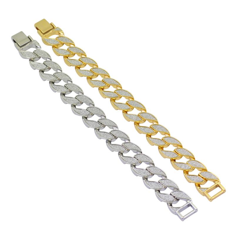 Men's hip hop Cuban chain link alloy bracelet out men's fashion charm gift bracelet jewelry
Men's hip hop Cuban chain link alloy bracelet out men's fashion charm gift bracelet jewelry