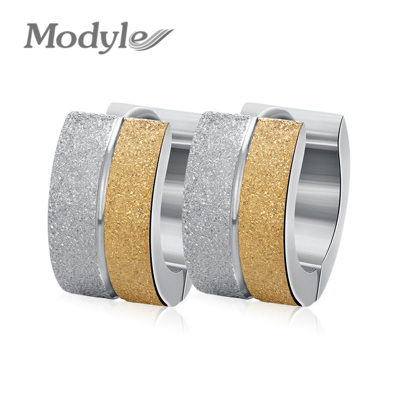 Modyle Stainless Steel Earrings with Mixed Silver Color&Gold-Color Small Circle Fashion Punk Rock Earrings for Women
Modyle Stainless Steel Earrings with Mixed Silver Color&Gold-Color Small Circle Fashion Punk Rock Earrings for Women
