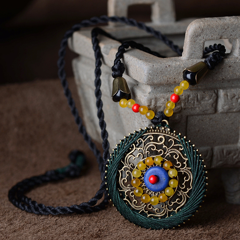Bohemia Necklace Pendant For Women Long Round Ethnic Necklace For Girl Hyperbole Fashion Jewelry Flower Beads dropshipping
Bohemia Necklace Pendant For Women Long Round Ethnic Necklace For Girl Hyperbole Fashion Jewelry Flower Beads dropshipping