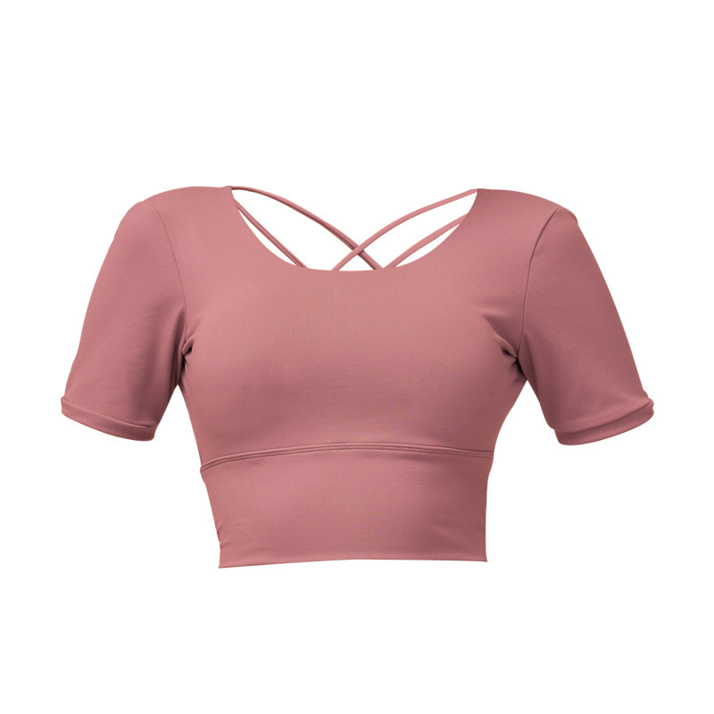 new Cross straps yoga wear Short sexy women' backless sports top Sport Top Fitness Women Running Sports Wear For Women Gym, Black
new Cross straps yoga wear Short sexy women' backless sports top Sport Top Fitness Women Running Sports Wear For Women Gym, Black