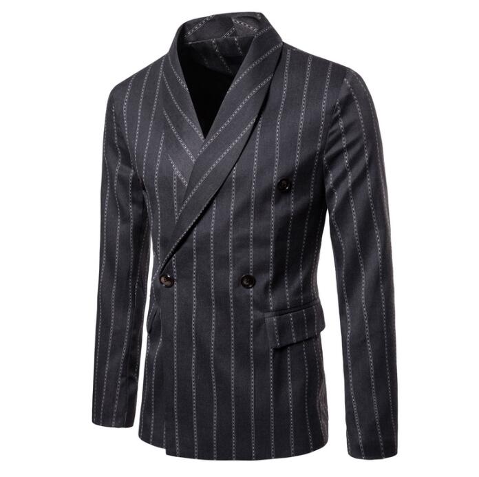 Designer Mens Suits Stripe Wedding Groom Tuxedos Black & White High Quality Formal Mens Suit Wedding Mens Suits One Piece EUR Size M to 4XL