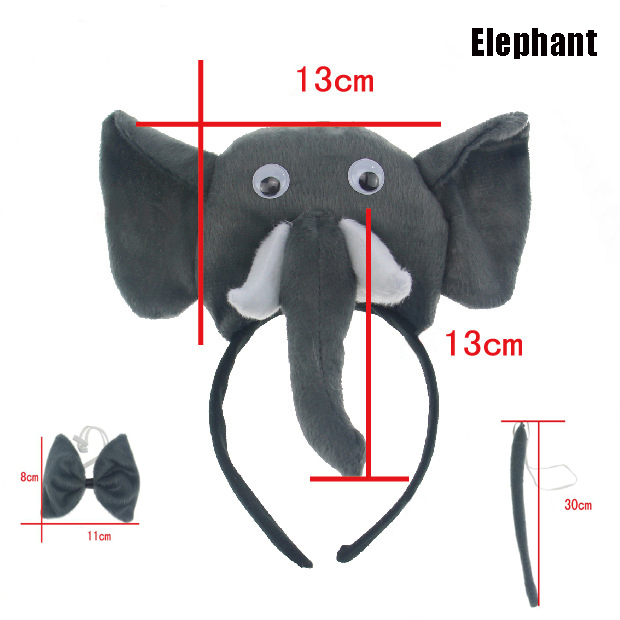 10 Set Animal Little Ear Headband Bow Tie Tail 3pcs set Cosplay Performance Accessories For Children Party Dress Up Props
10 Set Animal Little Ear Headband Bow Tie Tail 3pcs set Cosplay Performance Accessories For Children Party Dress Up Props
