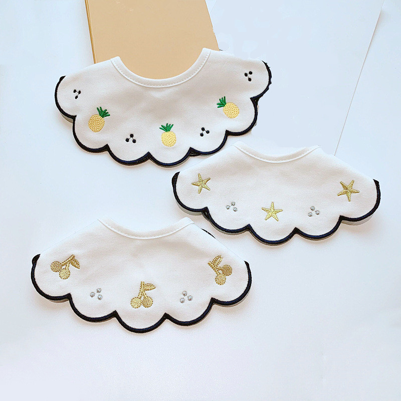 Baby Bibs Cotton Round Neck Baby Burp Cloth Bibs 360 Degree Feeding Bib for Boys Girls Clothing Bandana Waterproof, Random color
Baby Bibs Cotton Round Neck Baby Burp Cloth Bibs 360 Degree Feeding Bib for Boys Girls Clothing Bandana Waterproof, Random color