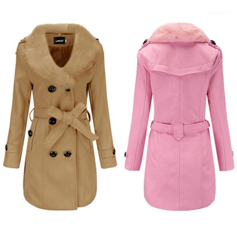 Collar Coat Fashion Trend Long Sleeve Double-sided Woolen Cardigan Mid-length Outerwear Designer Female Double Breasted Coats Ladies Big Fur, White
Collar Coat Fashion Trend Long Sleeve Double-sided Woolen Cardigan Mid-length Outerwear Designer Female Double Breasted Coats Ladies Big Fur, White
