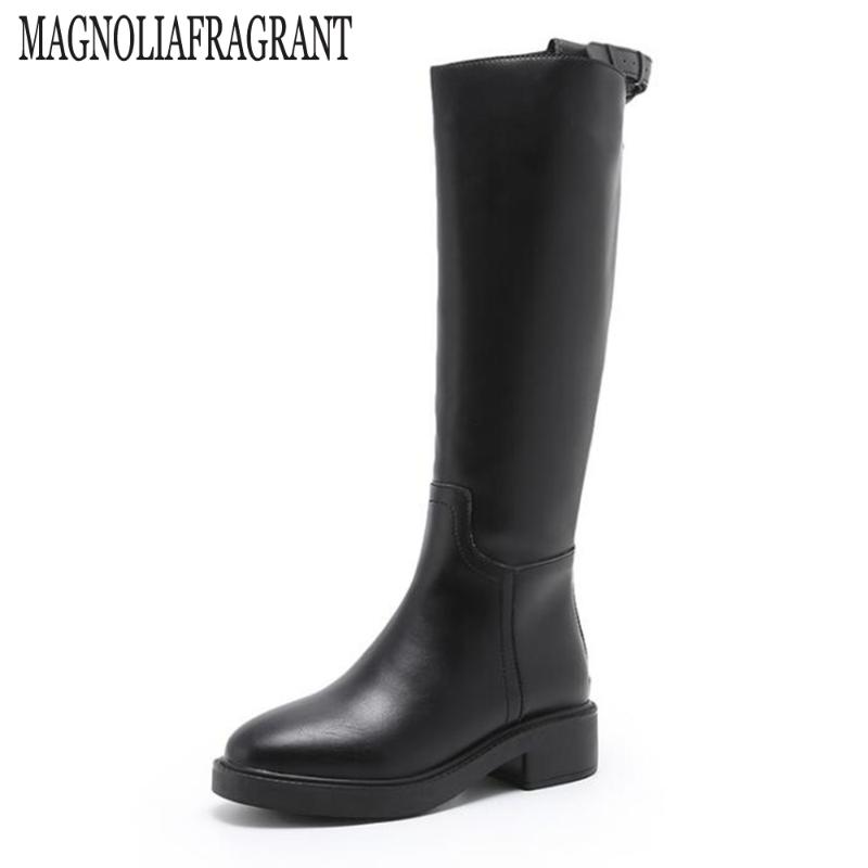 Winter New shoes Women Knight Boots Fashion Round Head Knee-High Army boots British Style Large size Women's ay40
Winter New shoes Women Knight Boots Fashion Round Head Knee-High Army boots British Style Large size Women's ay40