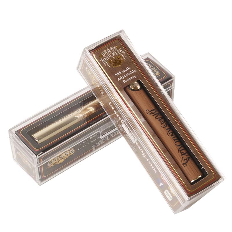 Brass Knuckles Preheat Battery 650mah 900mah Golden Wood Preheating Batteries VV Vape Pen 510 Thread for Connected Abracadabra Oil Cartridge
Brass Knuckles Preheat Battery 650mah 900mah Golden Wood Preheating Batteries VV Vape Pen 510 Thread for Connected Abracadabra Oil Cartridge