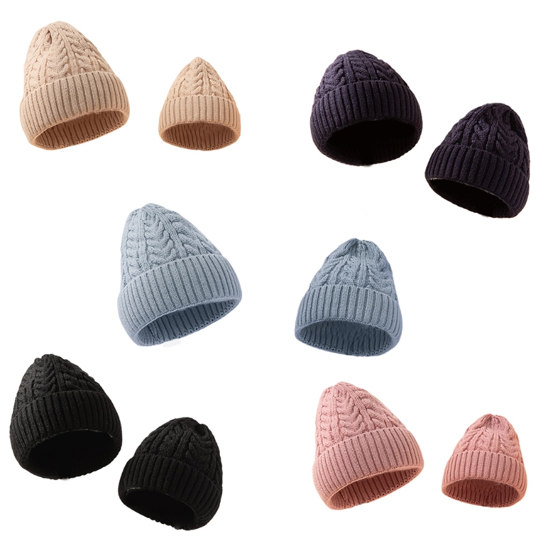 Parent-Child Family Matching Beanie Cap Mom Baby Winter Warm Chunky Crochet Knitted Cuffed Skull Hat Windproof Warmer
Parent-Child Family Matching Beanie Cap Mom Baby Winter Warm Chunky Crochet Knitted Cuffed Skull Hat Windproof Warmer