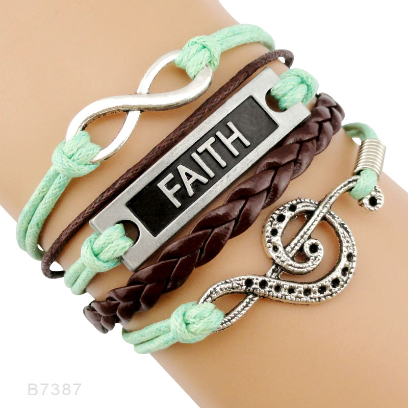 Charm Bracelets Friendship Gift Infinity Love Music Treble Clef Dance Dancing Guitar Band Mom Singing Musician Leather Wrap For Women
Charm Bracelets Friendship Gift Infinity Love Music Treble Clef Dance Dancing Guitar Band Mom Singing Musician Leather Wrap For Women
