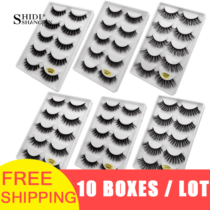 LANJINGLIN 50 pairs/lot natural long mink eyelashes faux cils soft volume 3d lashes hand made false eyelashes wholesale G6 
LANJINGLIN 50 pairs/lot natural long mink eyelashes faux cils soft volume 3d lashes hand made false eyelashes wholesale G6