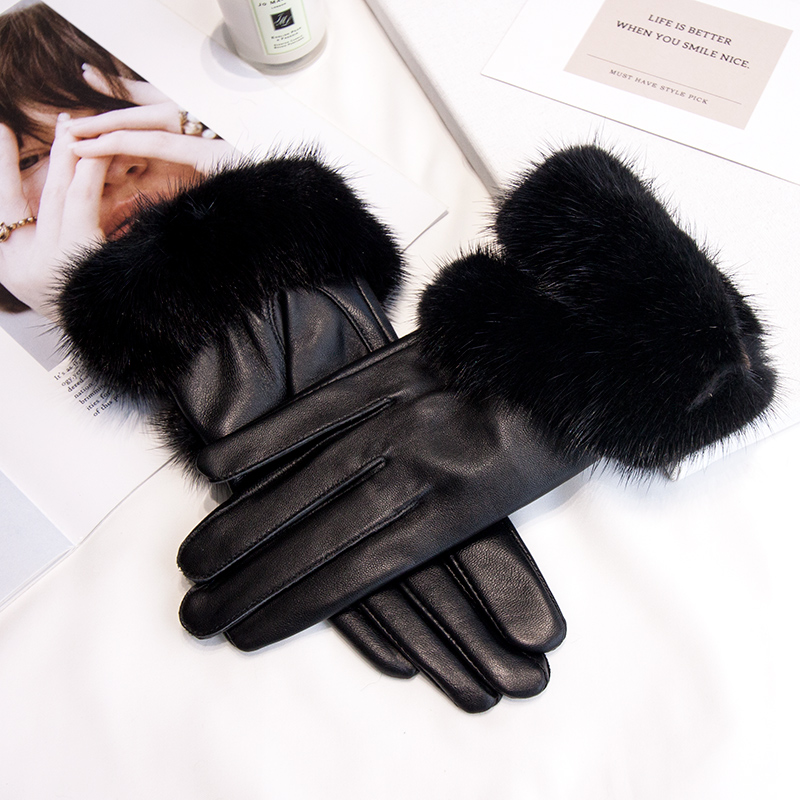 2020 new Women 's winter warm gloves hand fashion leather sheepskin gloves free shipping
2020 new Women 's winter warm gloves hand fashion leather sheepskin gloves free shipping