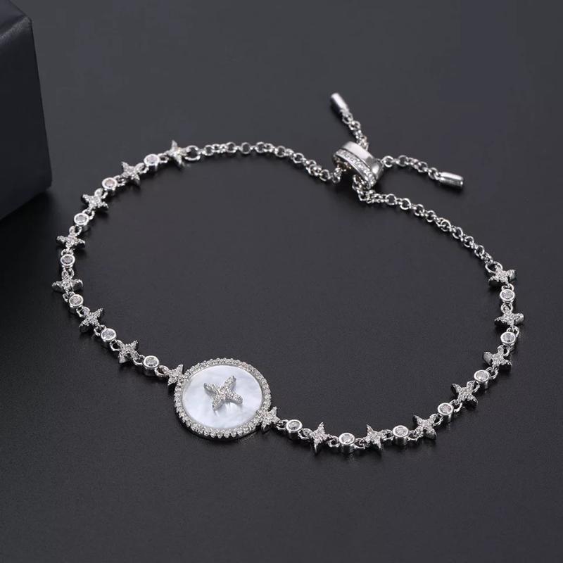2020 new fashion nacre star design classic chain bracelet brand top sliver chain bracelet for women lady gift engagement
2020 new fashion nacre star design classic chain bracelet brand top sliver chain bracelet for women lady gift engagement
