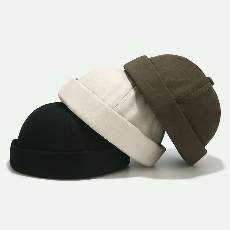 Unisex Retro Dome Melon Brimless Beanie Cap Solid Color Trend Yuppies Docker Hat THINKTHENDO
Unisex Retro Dome Melon Brimless Beanie Cap Solid Color Trend Yuppies Docker Hat THINKTHENDO