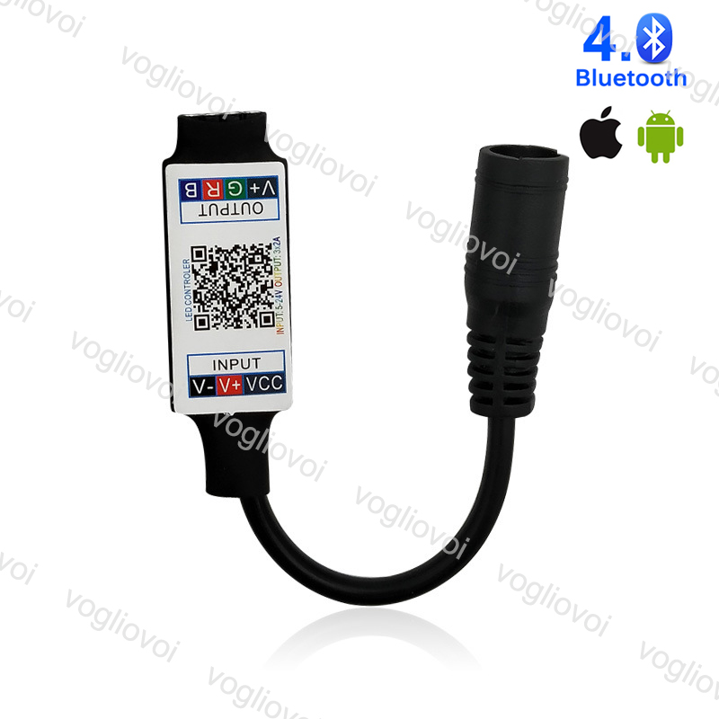 RGB Controllers Bluetooth Music Sensor DC5-24V Mini Smart APP 7 Color DC Connect 4Pin Lighting Accessories For 5050 3528 Strip Tape EUB
RGB Controllers Bluetooth Music Sensor DC5-24V Mini Smart APP 7 Color DC Connect 4Pin Lighting Accessories For 5050 3528 Strip Tape EUB