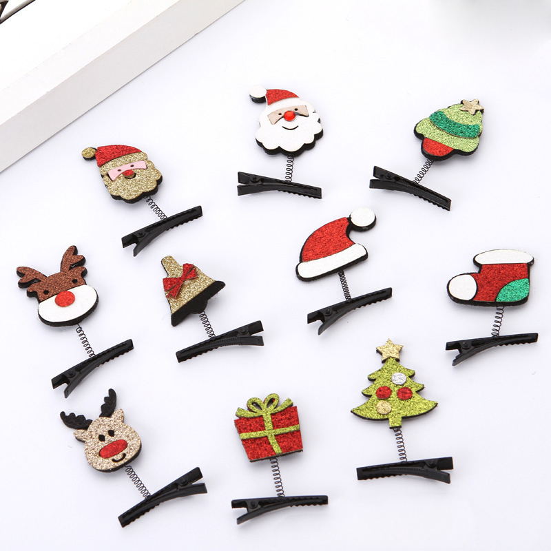 10 Pcs Baby Girls Christmas Hairpin Spring Xmas Hair Card Multicolor Headdress Cute Children Headwear Set Baby Gifts A9
10 Pcs Baby Girls Christmas Hairpin Spring Xmas Hair Card Multicolor Headdress Cute Children Headwear Set Baby Gifts A9