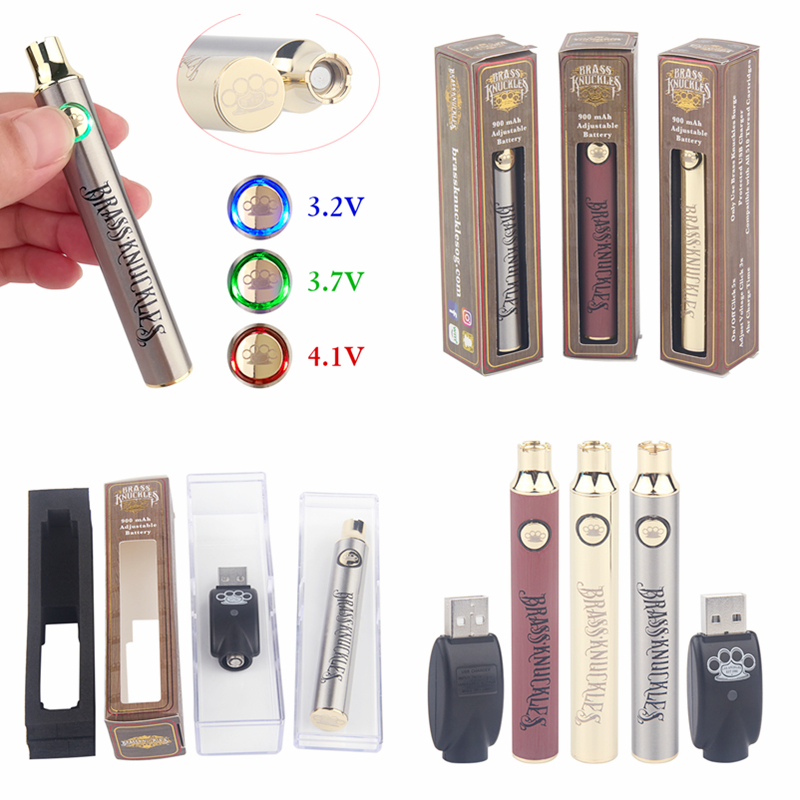 MOQ 2Pcs Brass Knuckles Batteries 650mAh Good 900mAh Wood SS Vape Pen Preheat VV Variable Voltage Usb Charger Battery For 510 Thick Oil Cartridge Tank
MOQ 2Pcs Brass Knuckles Batteries 650mAh Good 900mAh Wood SS Vape Pen Preheat VV Variable Voltage Usb Charger Battery For 510 Thick Oil Cartridge Tank