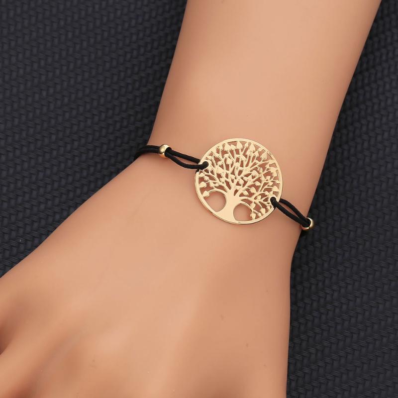 Tree of Life Charm Bracelets for Kids Women 4 Color Black Red Blue Rope Elastic Adjustable Bracelet Jewelry Gifts Dropshipping
Tree of Life Charm Bracelets for Kids Women 4 Color Black Red Blue Rope Elastic Adjustable Bracelet Jewelry Gifts Dropshipping
