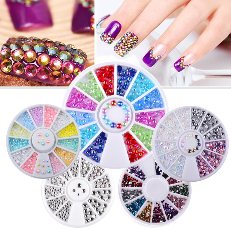 1 Box Colorful 3D Nail Glitter Rhinestones Jelly AB Acrylic Pearls Stickers Decorations Nail Art Wheel for DIY Manicure Tools
1 Box Colorful 3D Nail Glitter Rhinestones Jelly AB Acrylic Pearls Stickers Decorations Nail Art Wheel for DIY Manicure Tools