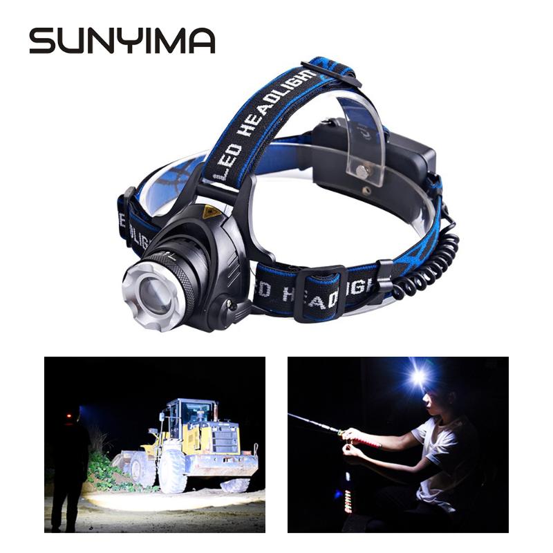 SUNYIMA LED Headlight T6 Zoom Led Headlamp Body Motion Sensor Headlight Camping Head Light Torch Lamp With USB
SUNYIMA LED Headlight T6 Zoom Led Headlamp Body Motion Sensor Headlight Camping Head Light Torch Lamp With USB