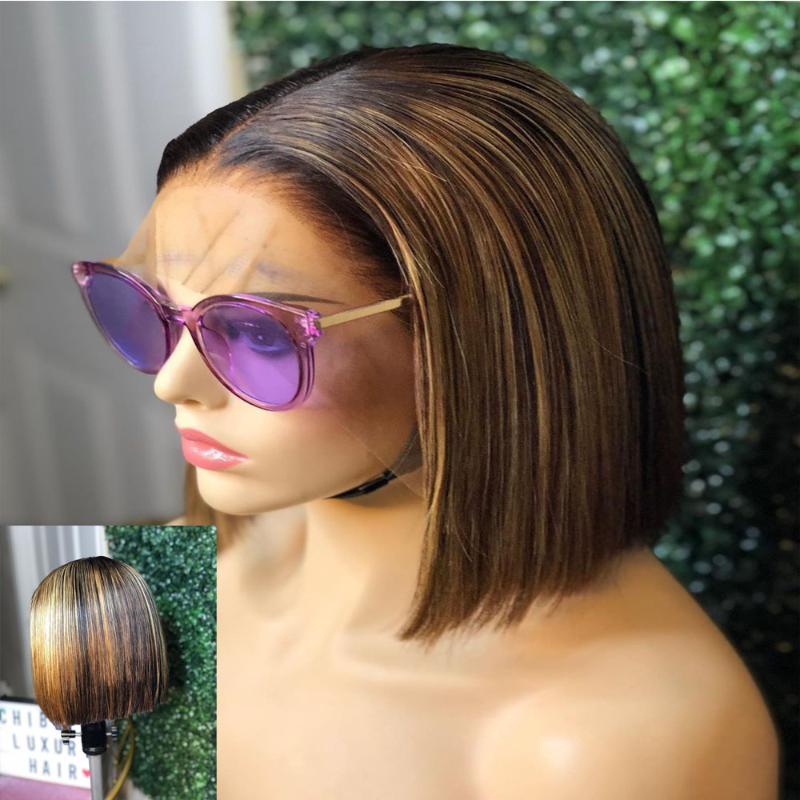 Straight 4X4 13X4 Lace Front Wig Honey Blonde Ombre Human Hair Wigs Short Blunt Cut Bob Wig Remy Highlight 130 Density Atina
Straight 4X4 13X4 Lace Front Wig Honey Blonde Ombre Human Hair Wigs Short Blunt Cut Bob Wig Remy Highlight 130 Density Atina