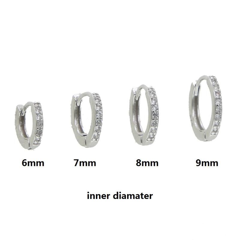 real 925 Sterling silver Simple Ear Bone Hoop Earrings 6-9mm Round Circle Earrings Hoops for Women Men party wedding jewelry
real 925 Sterling silver Simple Ear Bone Hoop Earrings 6-9mm Round Circle Earrings Hoops for Women Men party wedding jewelry