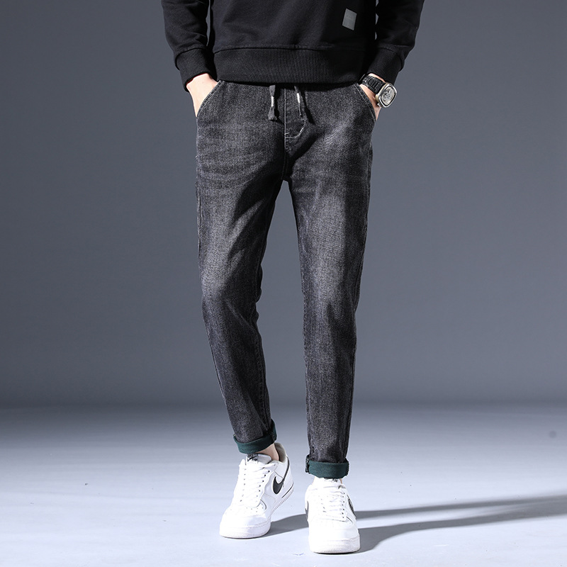 Jeans Men's New Style for Autumn and Winter Fashion Trend Men's Korean-Style Loose Wide Leg Large Harlan Straight Skinny Pants, Red
Jeans Men's New Style for Autumn and Winter Fashion Trend Men's Korean-Style Loose Wide Leg Large Harlan Straight Skinny Pants, Red