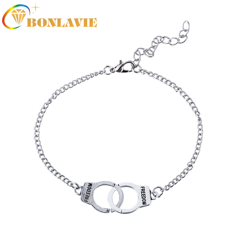 BONLAVIE Women Jewelry Lovers Lock Valentine Bracelet Handcuffs Freedom Friendship Bracelets Gifts for Women
BONLAVIE Women Jewelry Lovers Lock Valentine Bracelet Handcuffs Freedom Friendship Bracelets Gifts for Women