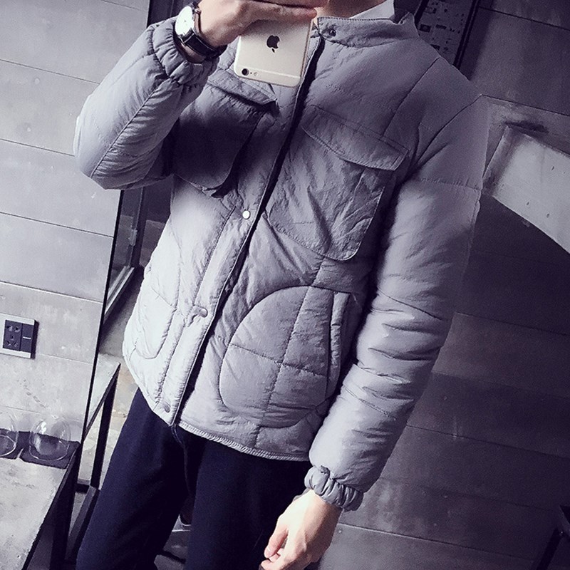 Winter thickened men's cotton clothes Korean version trim short padded jacket 2019 new style fashion coat, Black
Winter thickened men's cotton clothes Korean version trim short padded jacket 2019 new style fashion coat, Black