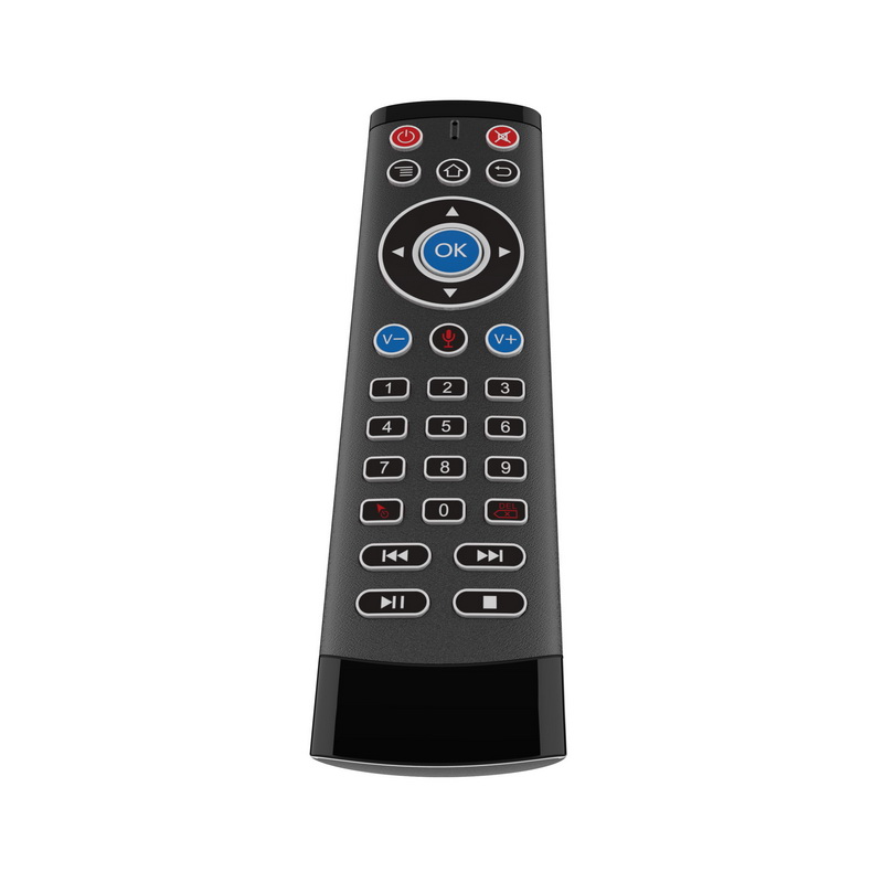T1 Pro Remote Control 2.4G Wireless Air Mouse Gyroscope Voice Control 22 Keys Keyboard for HK1 X96 H96 Android TV Box