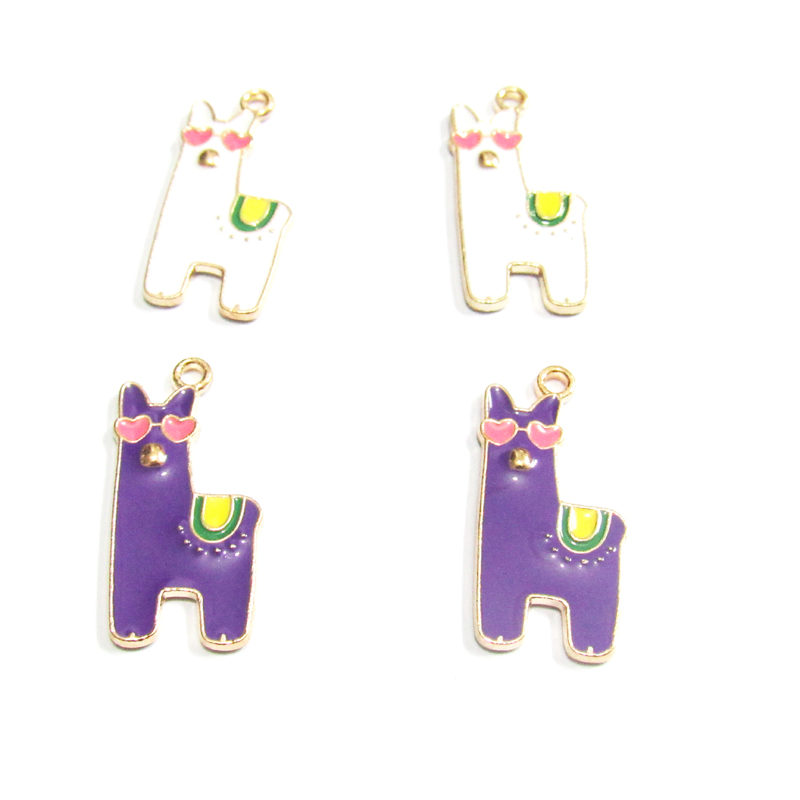 Wholesale Newest 25mm*13mm , 30pcs/bag Small Enamel Alpaca Charms For Fashion DIY Jewelry Making
Wholesale Newest 25mm*13mm , 30pcs/bag Small Enamel Alpaca Charms For Fashion DIY Jewelry Making
