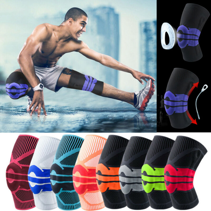 Hot Sale Basketball Support Silicon Padded Knee Pads Support Brace Meniscus Patella Protector Sports Safety Protection Kneepad, White
Hot Sale Basketball Support Silicon Padded Knee Pads Support Brace Meniscus Patella Protector Sports Safety Protection Kneepad, White